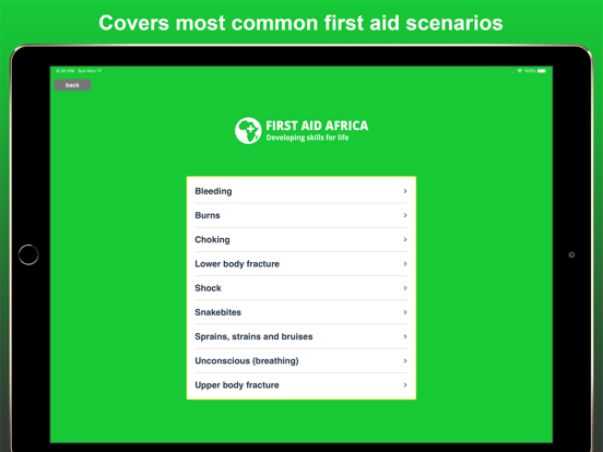 Screenshot #6 pour First Aid Africa