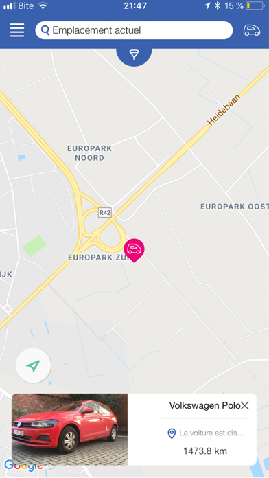Screenshot #3 pour JustDrive car sharing