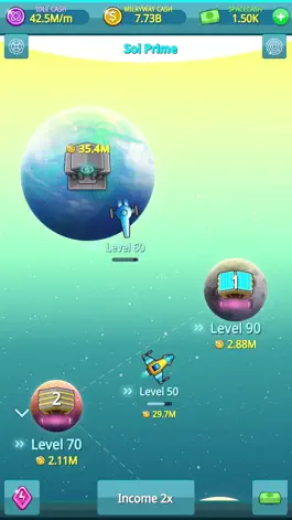 Game screenshot Idle Space Dynasty mod apk