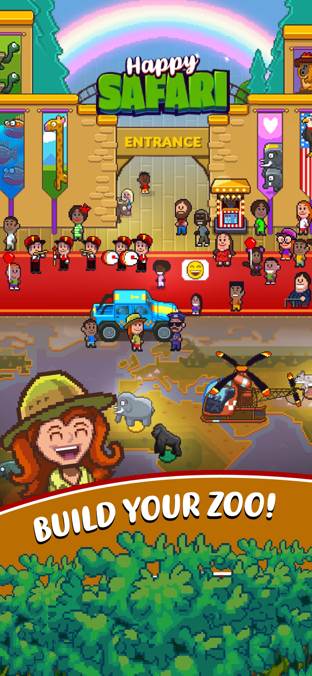 Happy Safari: a zoo game