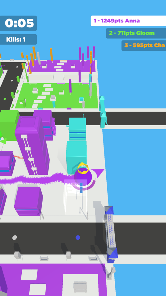 #8. Blob.io! (iOS) 由: Visar Spanca