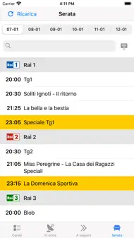 Guida TV italiana iphone bilder 2