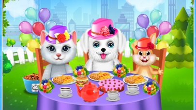 Puppy Surprise Tea Party Game screenshot 2