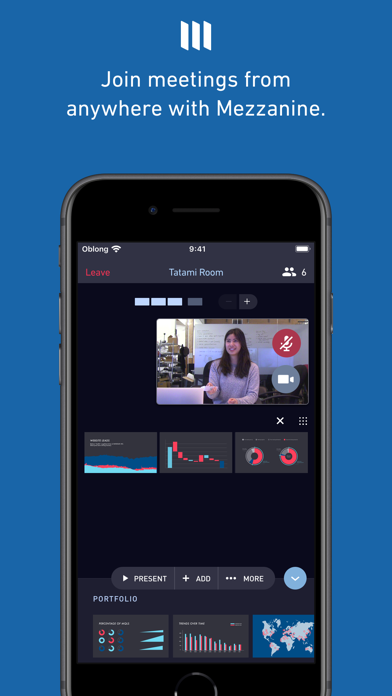 Mezzanine iPhone screenshot 1 - Business app