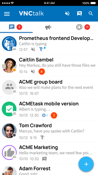 VNCtalk Screenshot