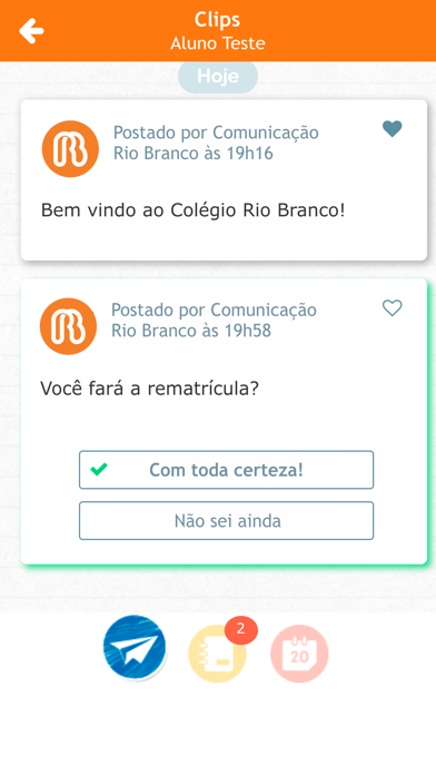 Colégio Rio Branco Screenshot