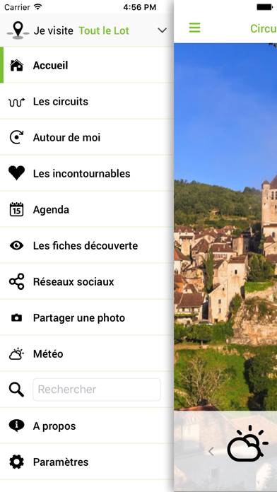 Screenshot #2 pour Circuits Lot et Dordogne