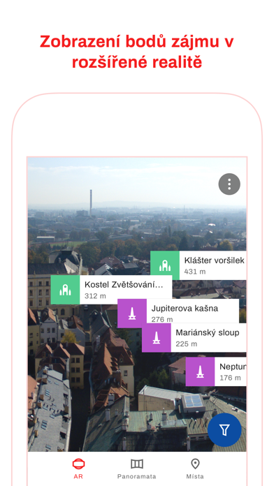 Screenshot #1 pour Panorama Olomouc