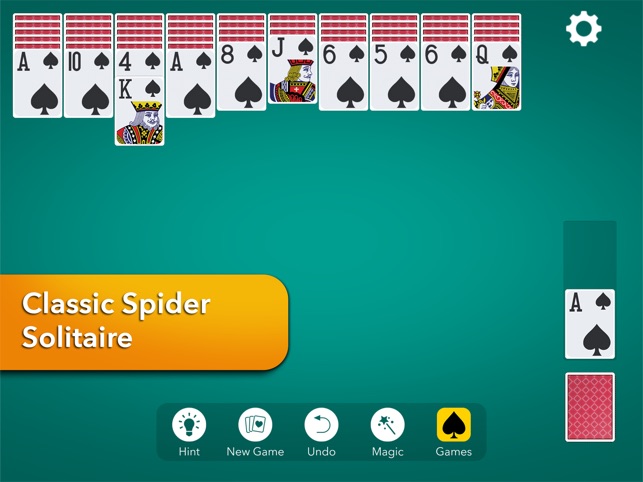 Spider Solitaire Deluxe - Online Game - Play for Free