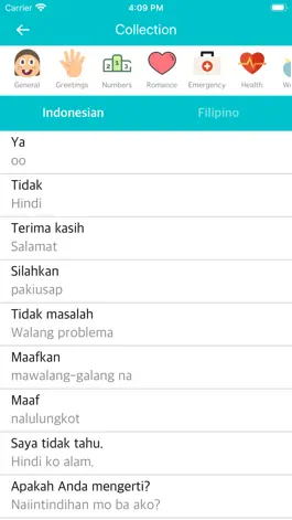 Game screenshot Indonesian Filipino Dictionary mod apk