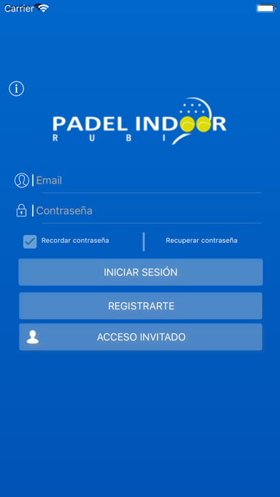 Screenshot #1 pour Pádel Indoor Rubí