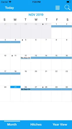 Oilfield Calendar iPhone image 3