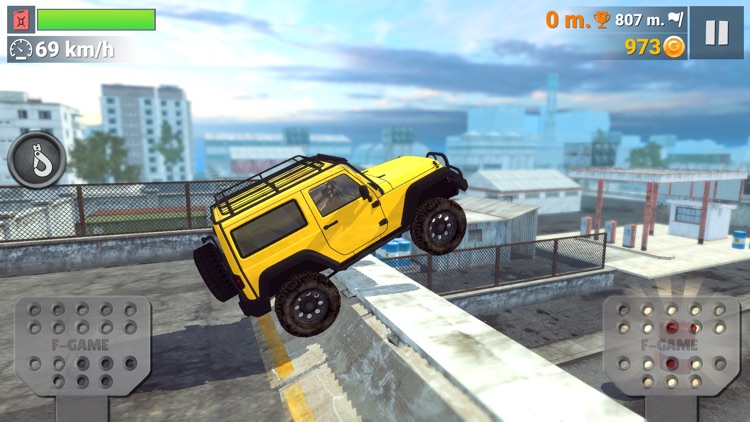 Off-Road Travel: Road to Hill