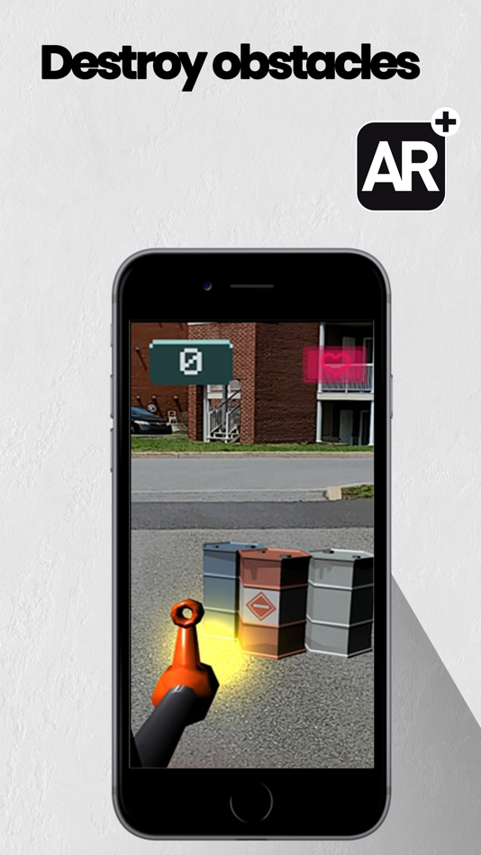 #2. AR - Bunny Attack (iOS) 由: Keneth Walters