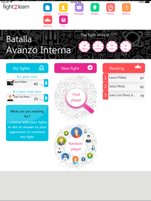 Screenshot #5 pour Fight2Learn