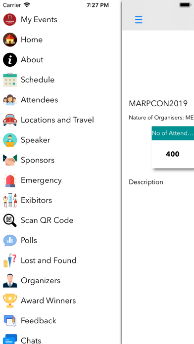 Bodhankar Events Screenshot