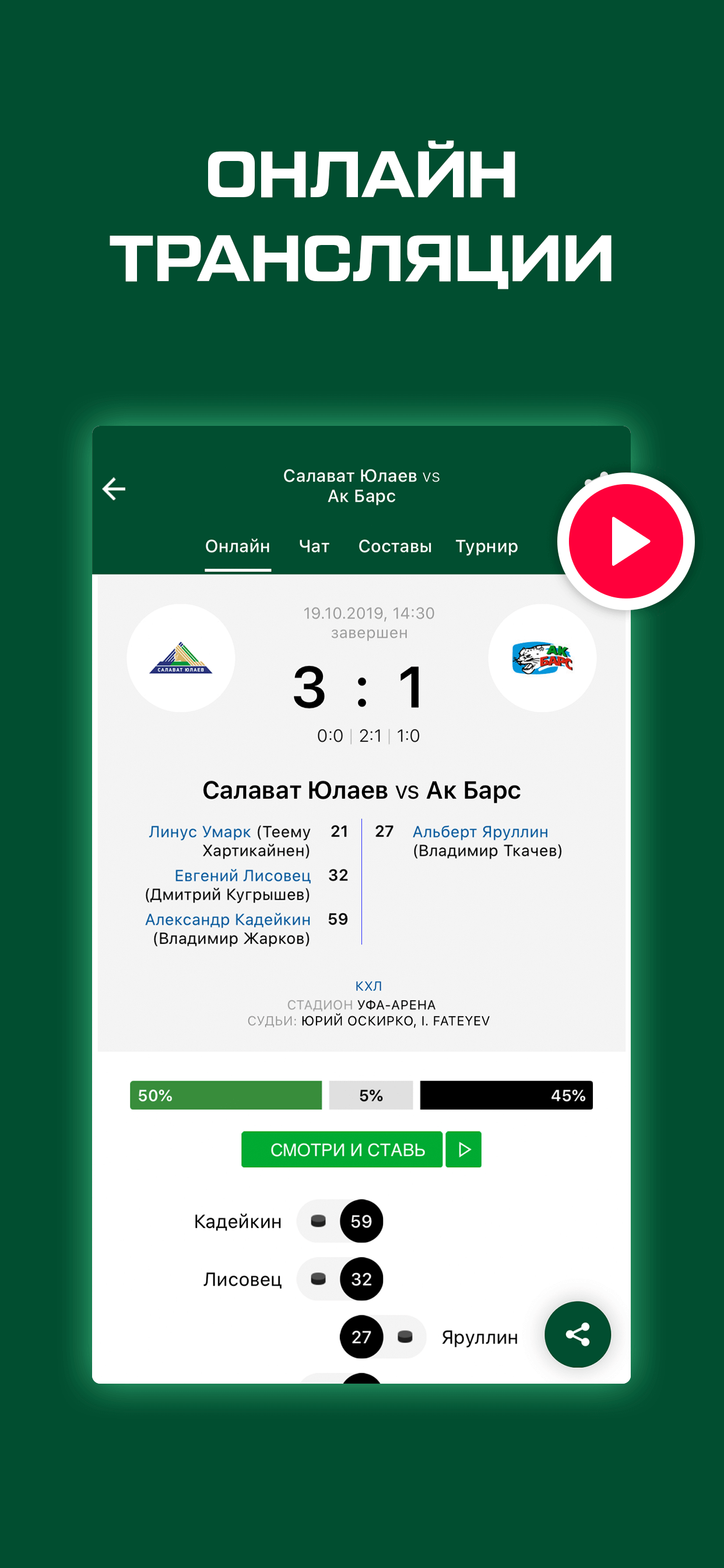 ХК Салават Юлаев от Sports.ru