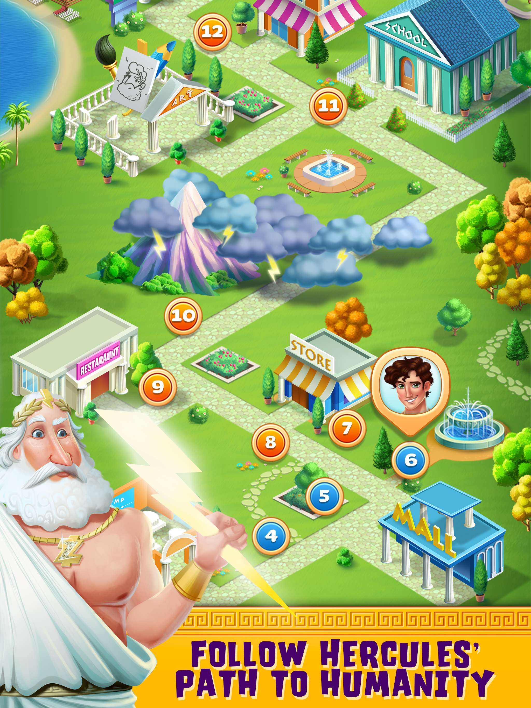 Hercules Falls... in Love