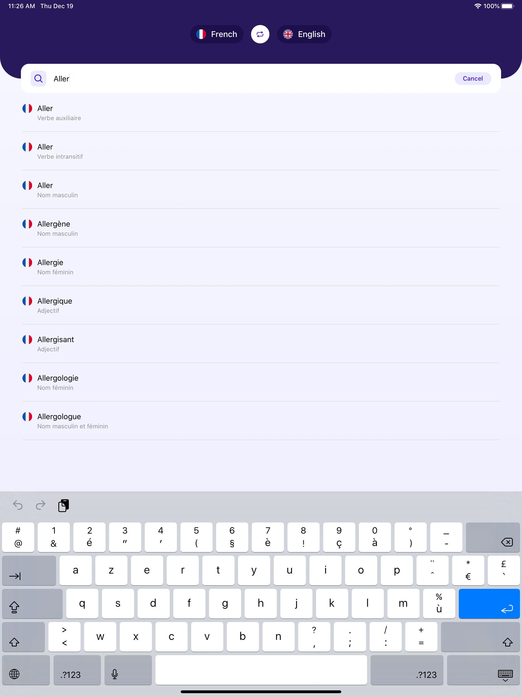 French~English Dictionary