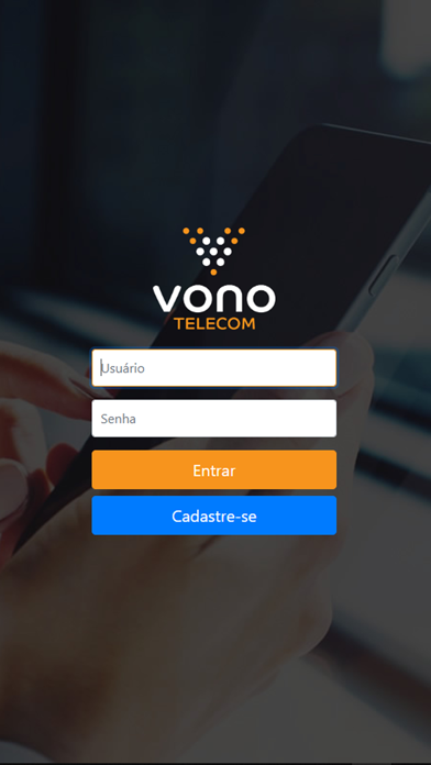 Screenshot #1 pour Meu Vono PABX Virtual e Voip