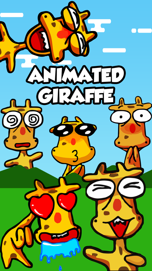 Animated Giraffe Sticker App - 3.0 - (iOS)