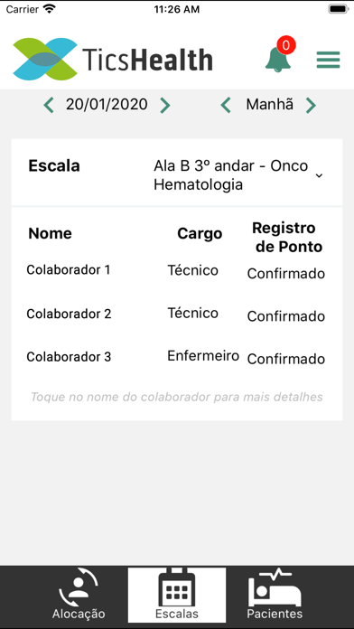 TicsHealth Screenshot