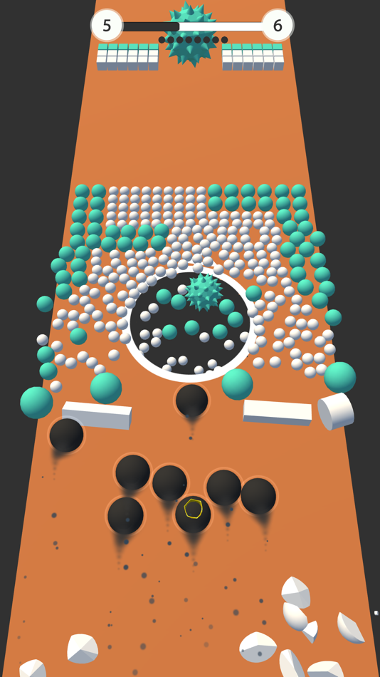 #3. Eat Up 3D - Hole Game - Attack (iOS) 由: Murat Yucel