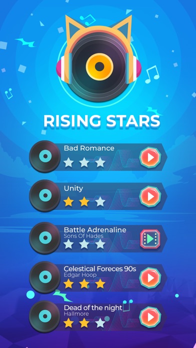 Rising Stars - Music Game screenshot 2