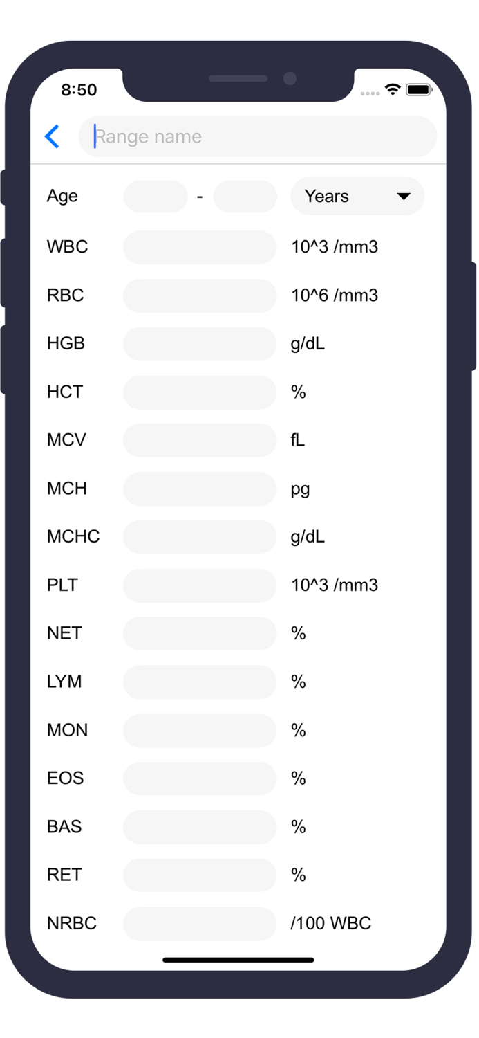Pediatric CBC Ref Range