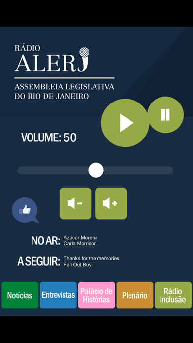 Screenshot #1 pour Rádio Alerj