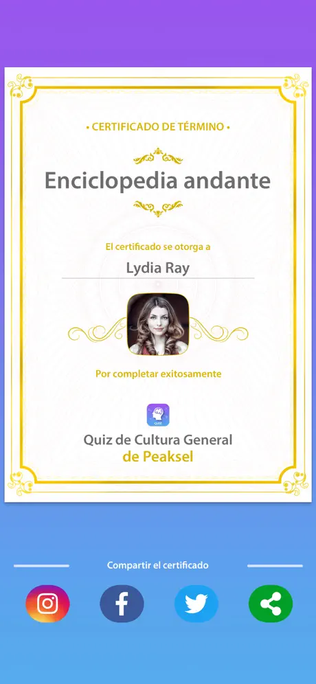 Quiz de Cultura General