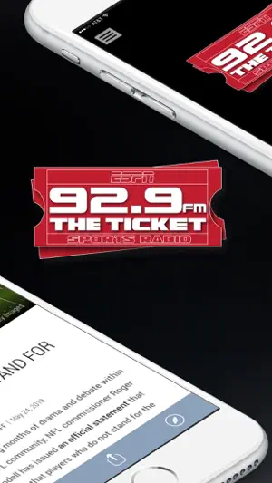 92.9 The Ticket (WEZQ) screenshot 2
