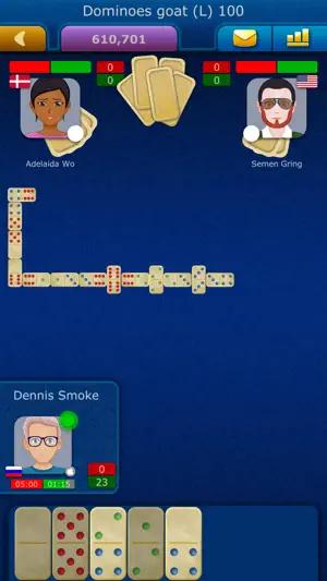 Online Dominoes LiveGames screenshot 1