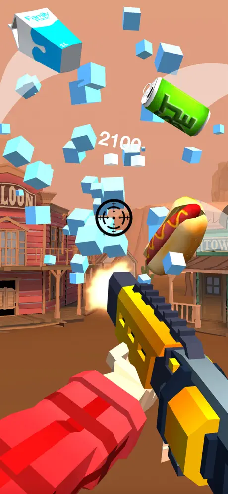 Shooting Hero-Block Gun Games