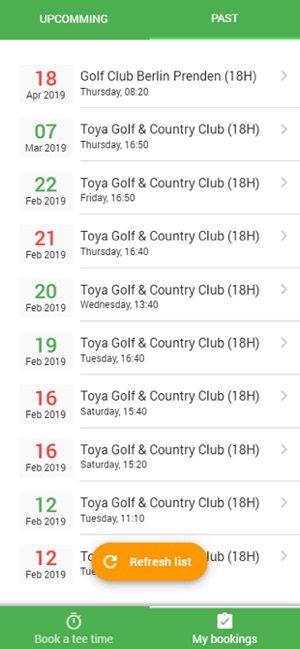 Golf Booking(圖5)-速報App