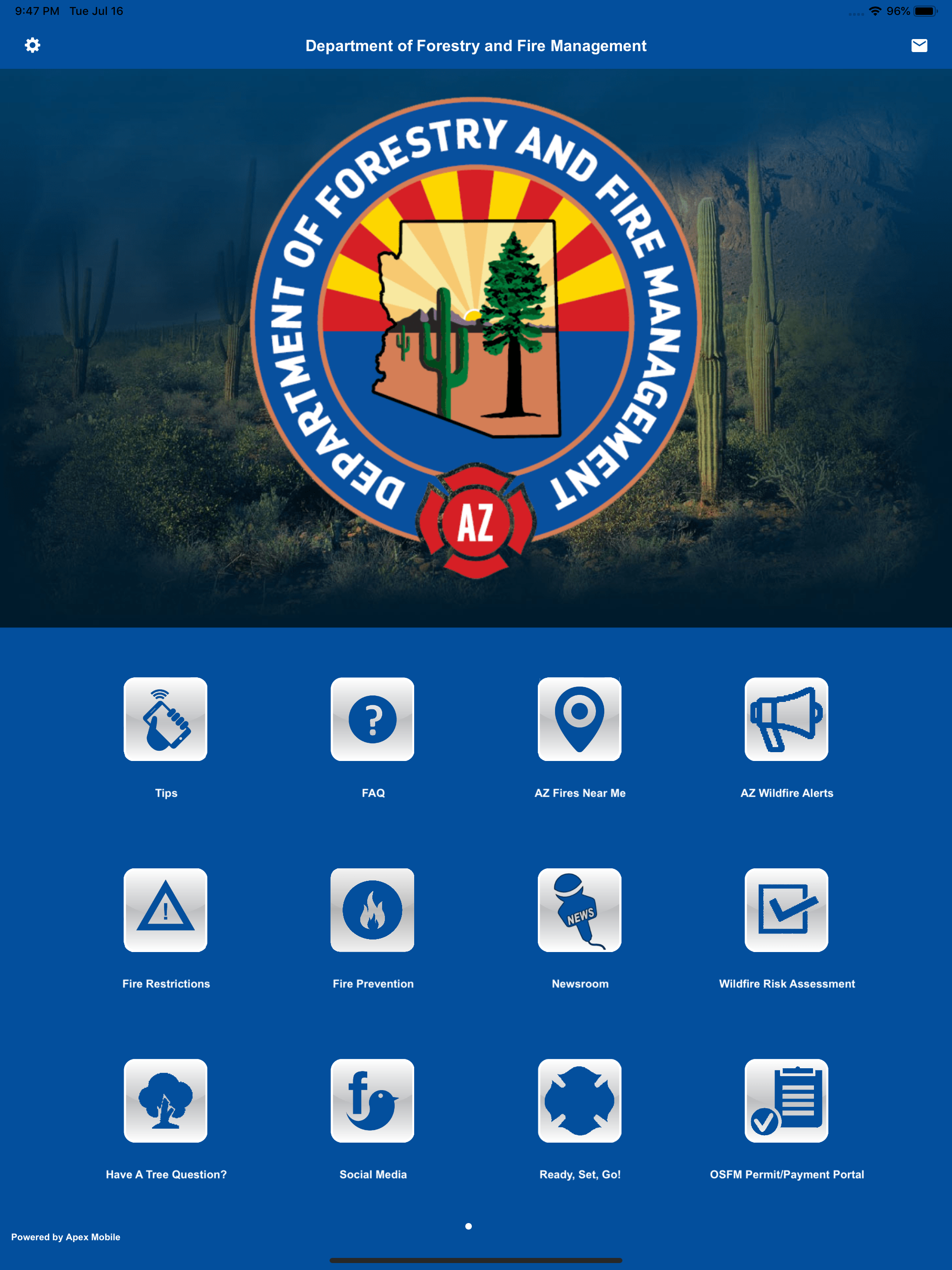 Arizona Department of Forestry