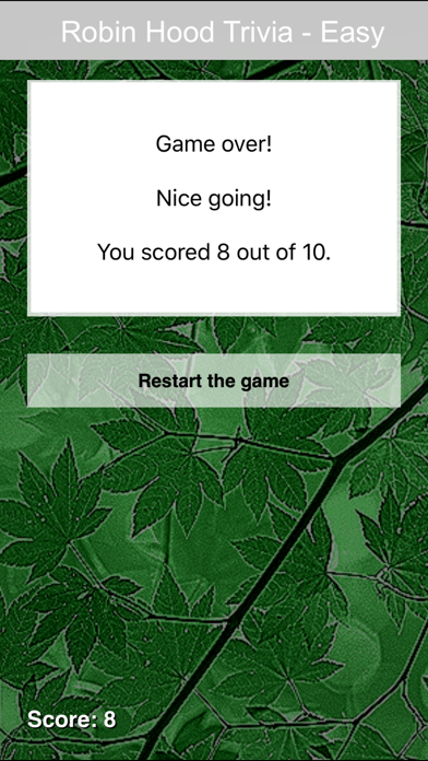 How to cancel & delete Robin Hood Trivia - Folklore Quiz from iphone & ipad 3