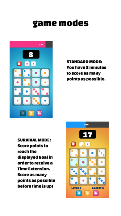 matchmania - puzzle match game iPhone screenshot