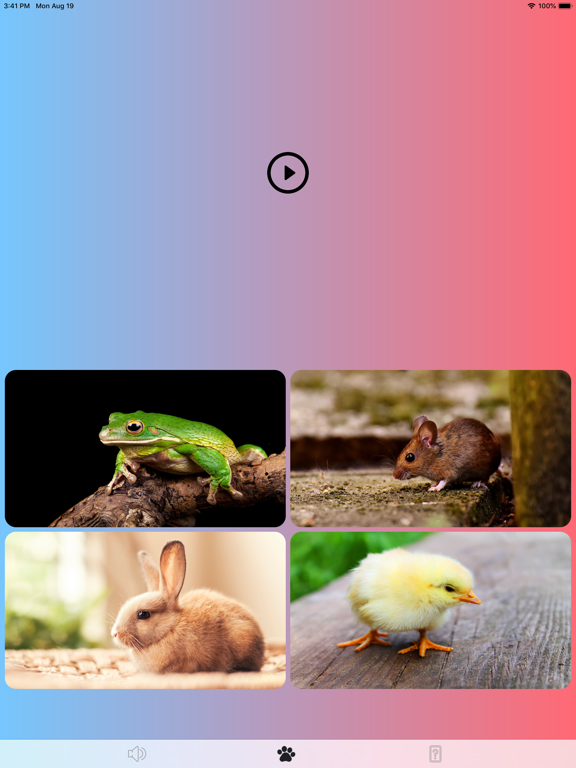 Animal Sounds Magic iPad screenshot