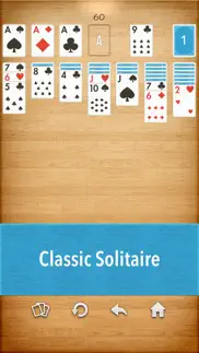 solitaire klondike game cards iphone screenshot 1