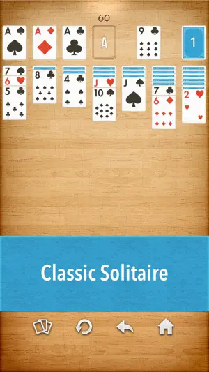 Solitaire Klondike game cards screenshot 1