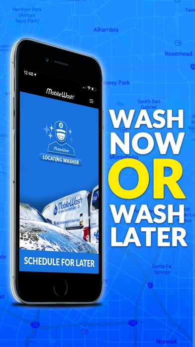 MobileWash Car Wash On-Demand Screenshot