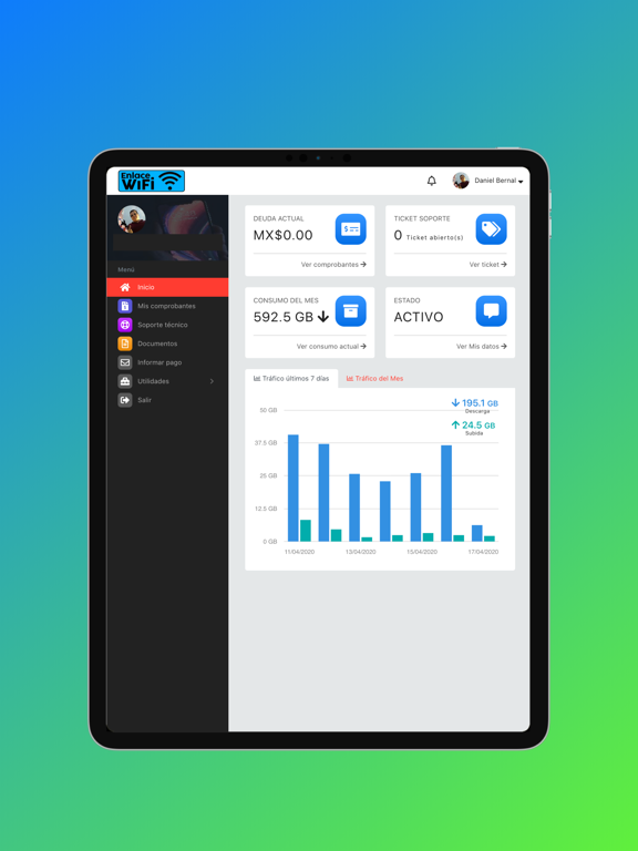 EnlaceWifi iPad screenshot 5 - Productivity app