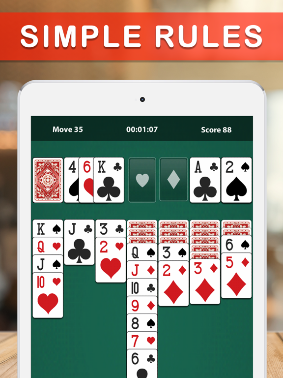 Screenshot #6 pour Klondike Solitaire•