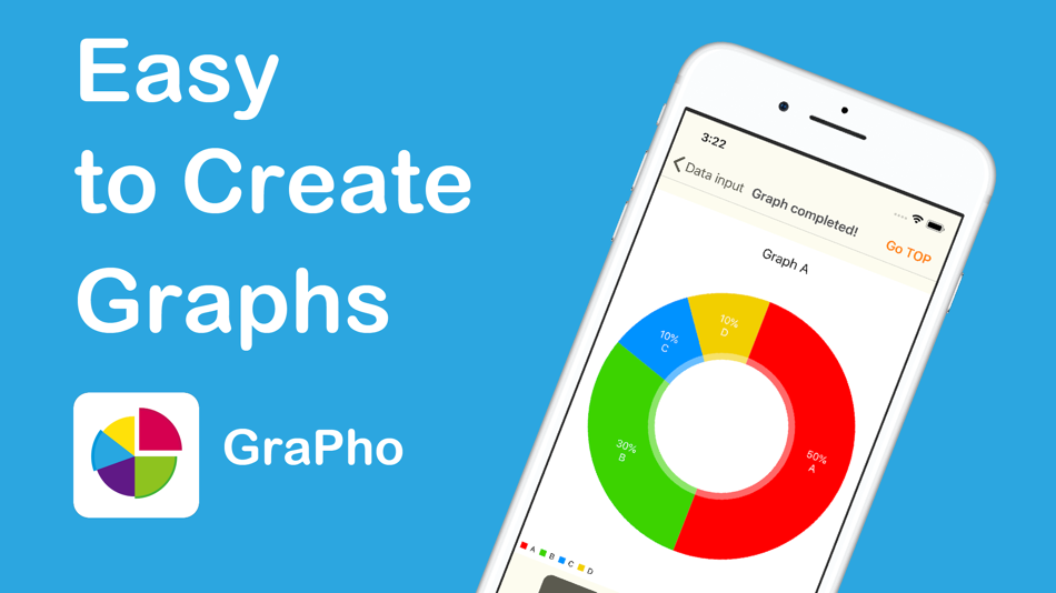 #1. Easy Graph Maker&Chart -GraPho (iOS) Podle: AppSeed, Incorporated.