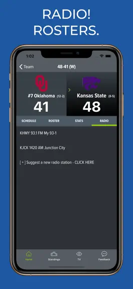 Game screenshot Kansas State Football Schedule apk