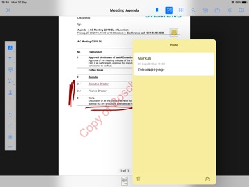 twelve mobile - Board Room iPad screenshot