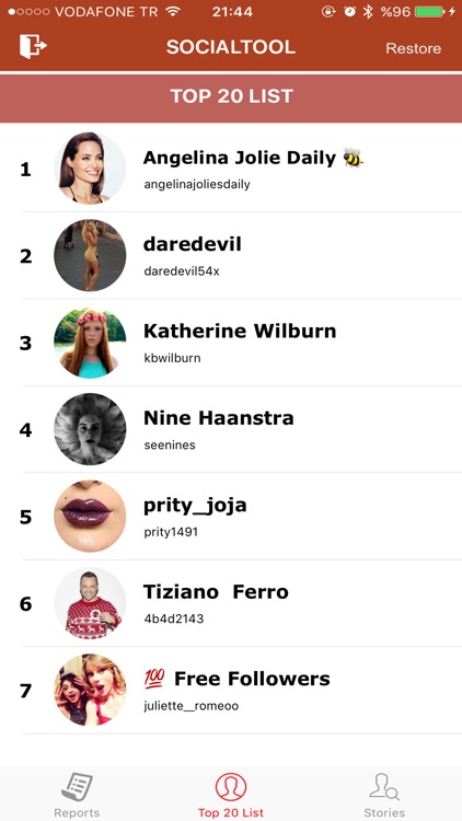 SocialTool - Follower Analyzer