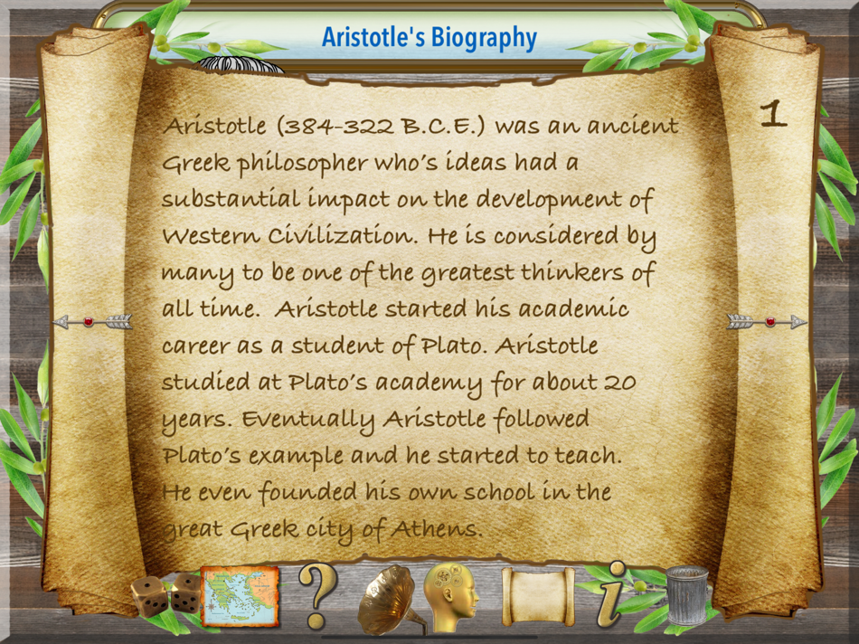 #6. Aristotle • Philosopher (macOS) Podle: Ventura Educational Systems