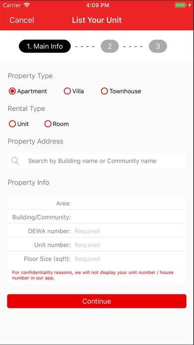 App screenshot